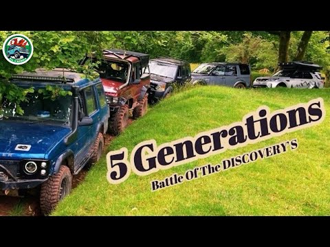 Land Rover Discovery 5 vs 4,3,2,1 Proper Off-Road Test! #automobile #offroad #challenge