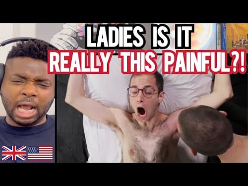 GUYS GET BRAZILIAN WAXES! *ouch - Brit Reacts