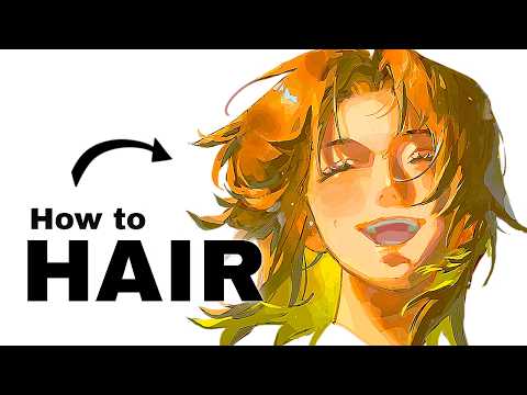 How to draw Hair