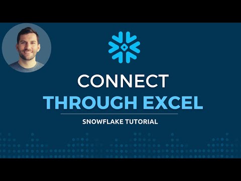 Connect to Snowflake through Microsoft Excel // ODBC