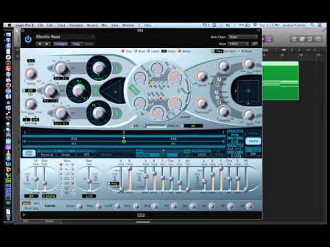Logic Pro X - Video Tutorial 49 - ES2 Synthesizer (PART 2)
