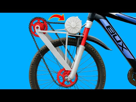 This crazy idea deserves a Nobel Prize! A bike with a brushless motor will blow your mind