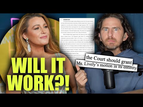 Blake Lively's 'UNHINGED' Attempt To Avoid Jury - Testing Out New 'MeToo' Law