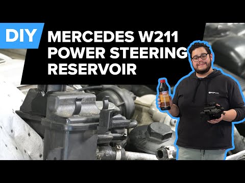 Mercedes E63 AMG Power Steering Filter Service DIY (Mercedes Benz W211 E63 AMG, E55 AMG)