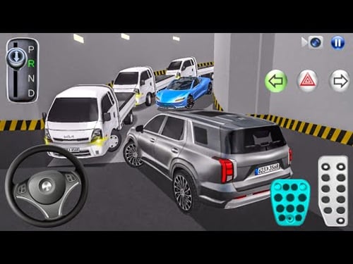 New Palisade car Stuck in Parking Garage - 3D Driving Class - Car Game - 3D Driving Class 2026