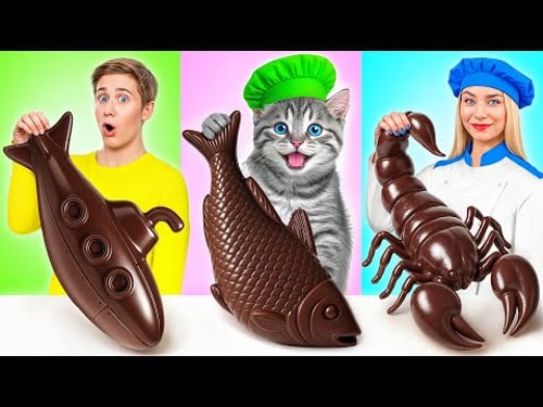 Kulinarski izazov: Ja protiv Bake sa Cat | Zabavni Izazovi Super Hyper DO