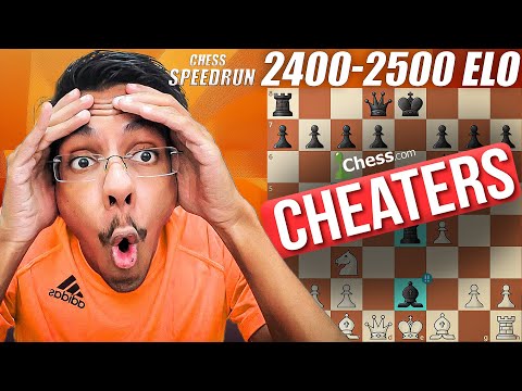 EXPOSING ONLINE CHEATING | Chess Rating Climb 2400 to 2500 ELO