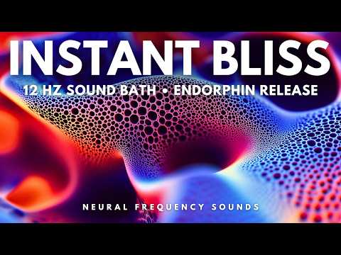 Endorphin Rush 12 Hz • Instant Mood Uplift | Meditation for Natural Happiness