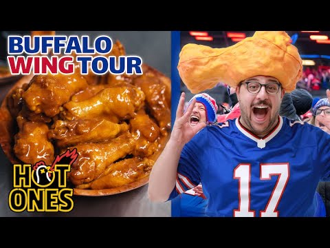 The ULTIMATE Buffalo Wing Tour! 24 Hours in Buffalo with Camera Guy Bill | Hot Ones