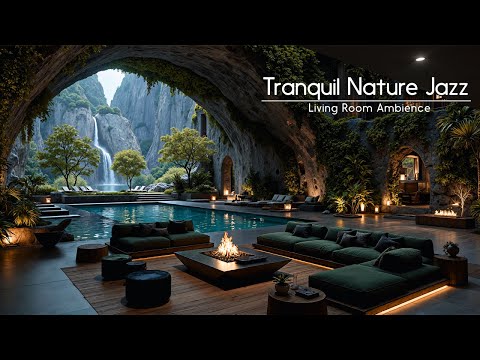 Tranquil Nature Living Room & Soft Jazz 🍂 Calm Background Music for Focus and Good Mood
