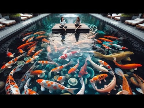 TOP 10 Fish Pond And Garden IDEAS!