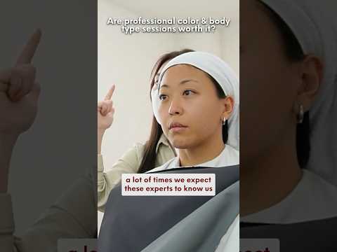 What they don't tell you about color analysis sessions #coloranalysis #bodytypes