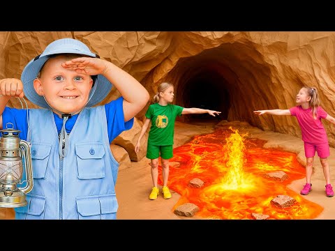Cardboard Cave Adventure for Kids