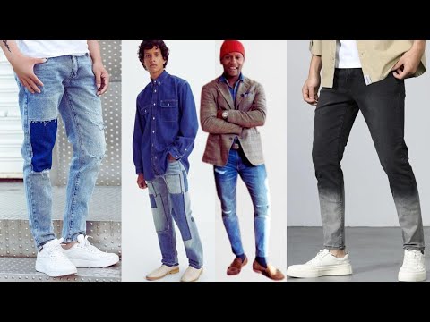 Pantalones Jeans Bicolor para Hombres Modernos 👊👍