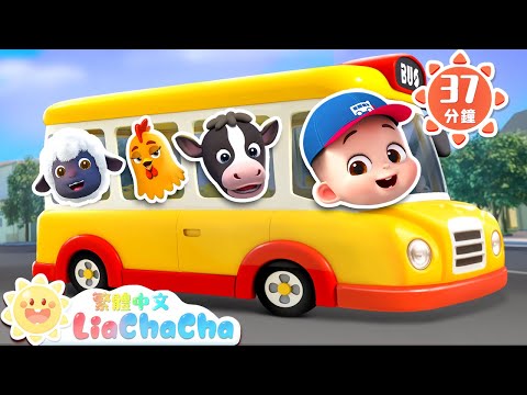 動物巴士2 | 寶寶去農場玩 | 啟蒙教育 | 國語童謠 | 人氣兒歌 | LiaChaCha 依娜和恰恰 - 繁體中文 - 兒歌童謠