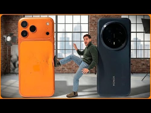 NO ES RIVAL!! Honor Magic 8 Pro vs iPhone 17 Pro Max