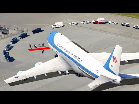 How the US Secret Service Prepares Air Force One