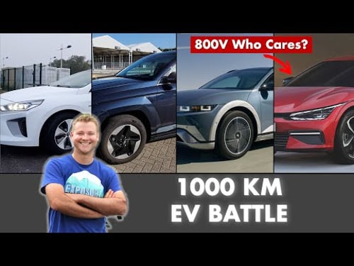 Battle of Hyundai/Kia EVs on 1000km - Do Big Batteries and 800V Matter in Real Life?