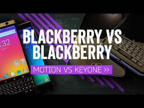 BlackBerry Motion vs KEYone: Buttons Make The BlackBerry
