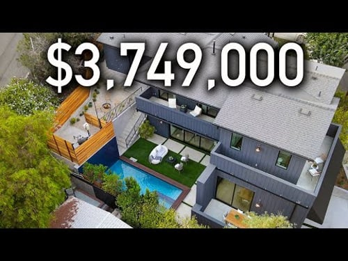 INSIDE THE NEWEST HOME IN THE HEART OF HOLLYWOOD!