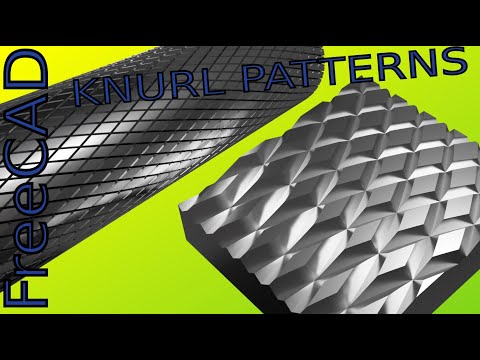 Knurling in FreeCAD - Two Examples |JOKO ENGINEERING|