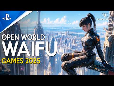 TOP 20 MOST EXCITING Open Worlds in New RPG Waifu Games coming out in 2025