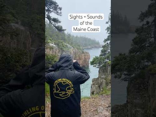 Sights + Sounds of the Maine Coast #maine #acadianationalpark #acadia #boldcoast #monhegan #schoodic