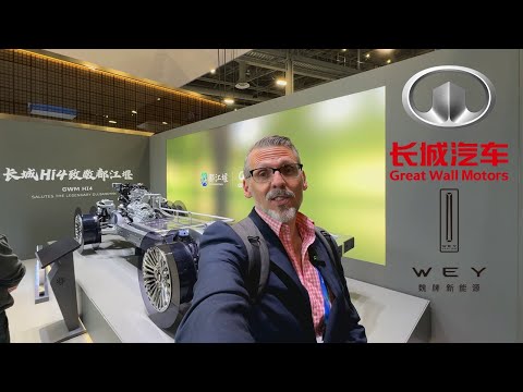Great Wall Motors (GWM) WEY and TANK PHEVs at CES