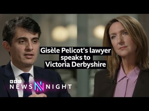 Gisèle Pelicot’s lawyer speaks to Victoria Derbyshire
