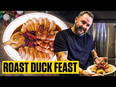 Michelin Star Chef’s Perfect Roast Duck & Pigs in Blankets!