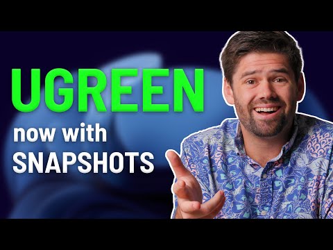 UGREEN has FINALLY added SNAPSHOTS - Set these up ASAP