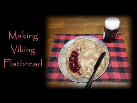 Making Viking Flatbread