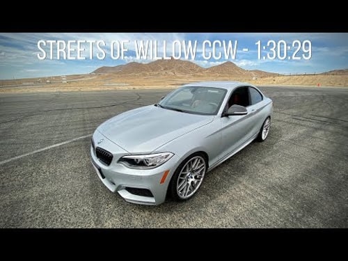 BMW M235i Streets of Willow CCW 1:30:29