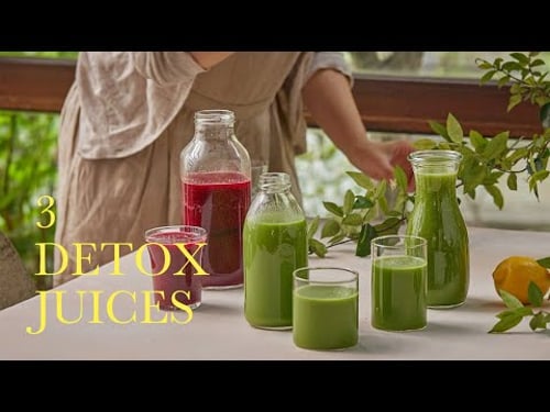 해독의 놀라운 비밀은요. 이소라주스 세 가지