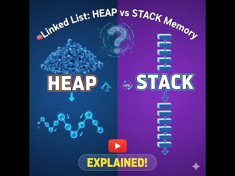 Understanding Heap and Stack Memory for Linked List in Bangla