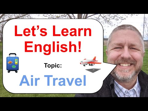 Let's Learn English! Topic: Air Travel โ๏ธ๐ฉ๏ธ๐