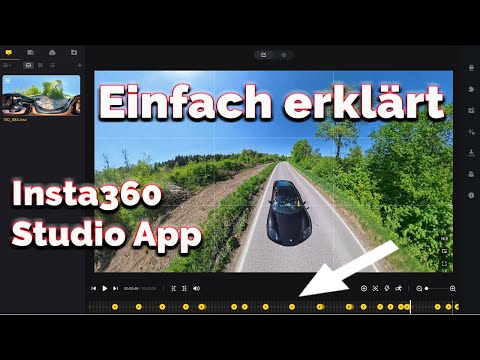 Insta360 X5 - How to easily edit 360-degree video clips