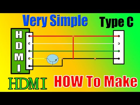 how to make type c to hdmi cable