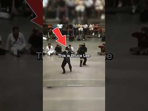Bruce Lee in a REAL Match 👊 #combatsport #brucelee