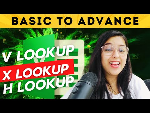 How to Use VLOOKUP, HLOOKUP, XLOOKUP || Detailed Explaination with examples || Advance Excel Formula