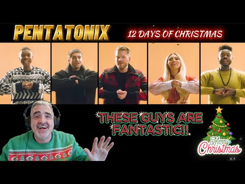 1st Time Reaction.. Who is Pentatonix? Performing 12 days of Xmas!!