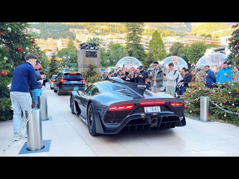 🎄 €2.7M AMG ONE Arrives for the Start of Christmas in Monaco