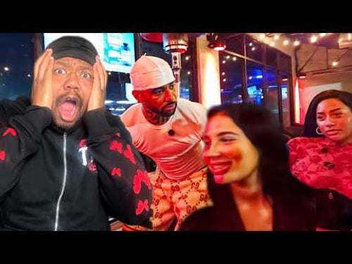 6'8 Angel Fernandez & McQueen's Ex Ashley Meet Face To Face ( Goes Really Bad )