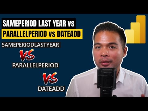 SAMEPERIODLASTYEAR vs PARALLELPERIOD vs DATEADD // DAX Basics // Beginners Guide to Power BI in 2022