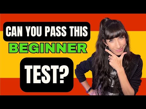 Spanish quiz, beginner level. Test your Spanish!