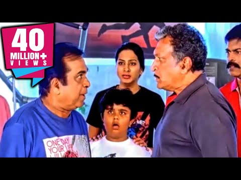 साउथ इंडिया के कॉमेडी के बादशाह "ब्रह्मानंदम"और नास्सर का सुपरहिट कॉमेडी सीन्स | Rowdy Baadshah