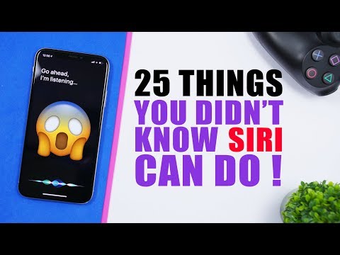 25 Things You Didn't Know SIRI Can Do (Siri Tips & Tricks)