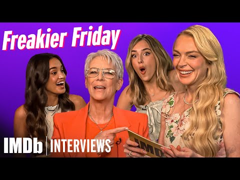 FREAKIER FRIDAY Stars Take Co-Star Test! | IMDb
