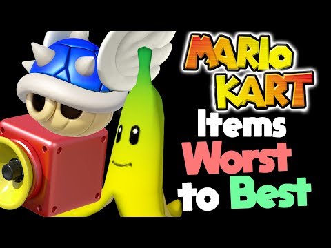 Ranking Every Item in Mario Kart