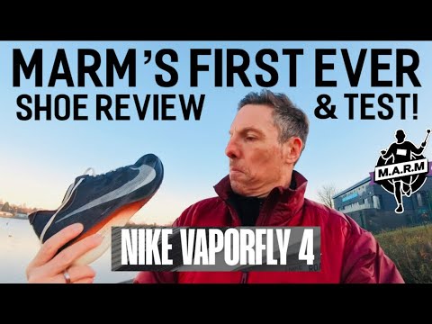 NIKE VAPORFLY 4 REVIEW AND TEST! // MARM’s FIRST EVER shoe tube!!